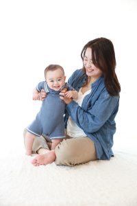 大阪 ははこ助産院にて赤ちゃんの撮影会