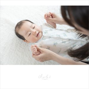 大阪 ははこ助産院にて赤ちゃんの撮影会